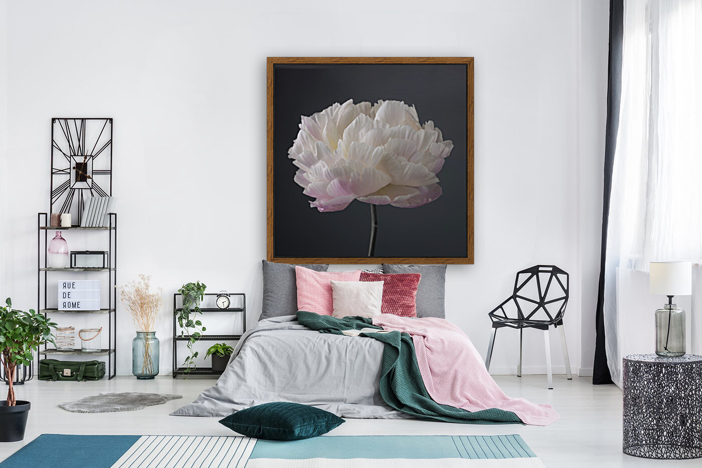 Peony flower Reproduction
