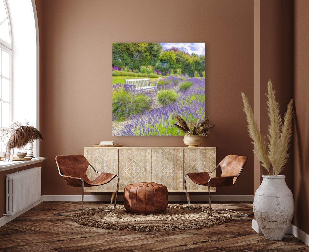 Lavender field Reproduction