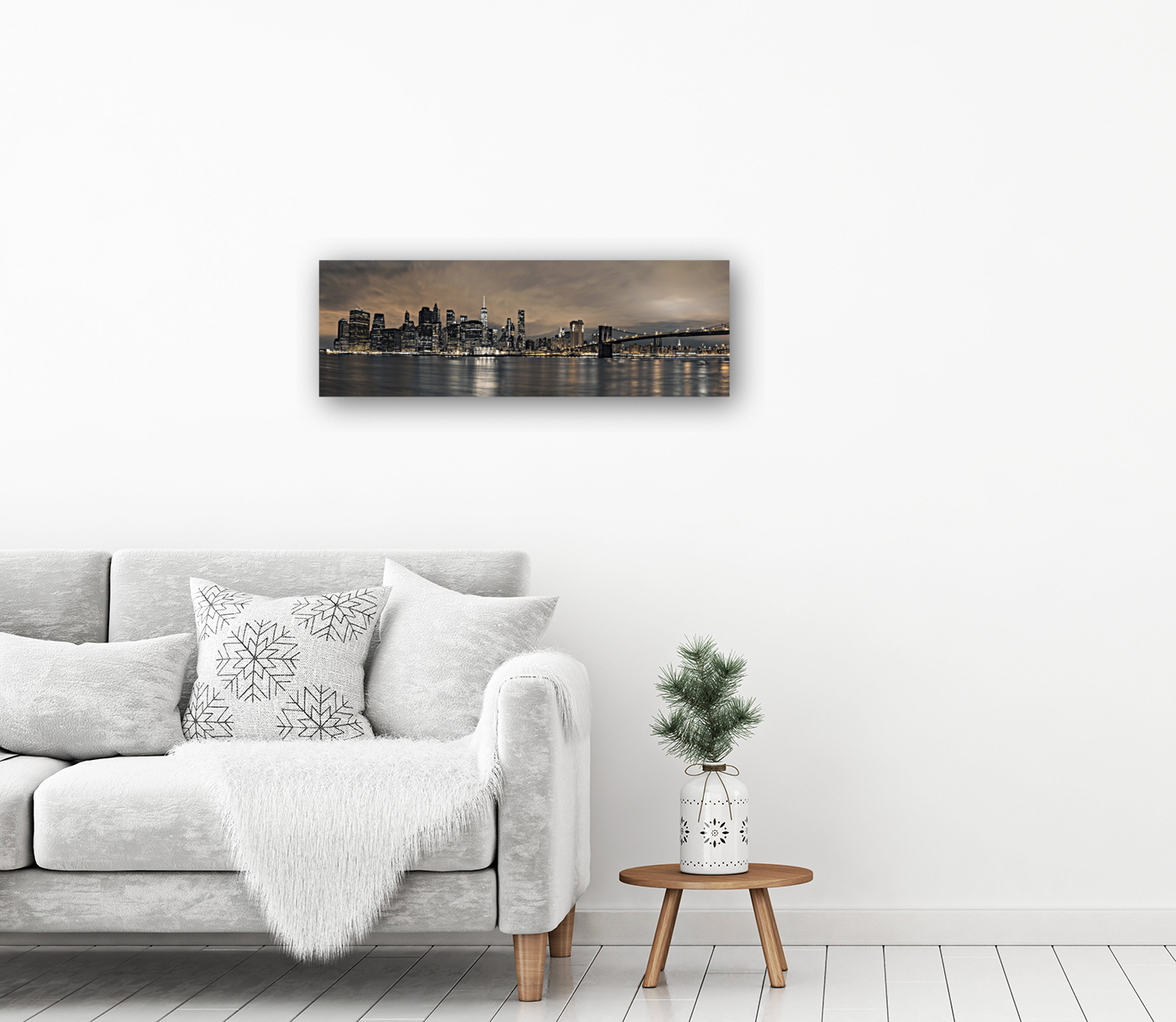 Lower Manhattan Skyline Reproduction