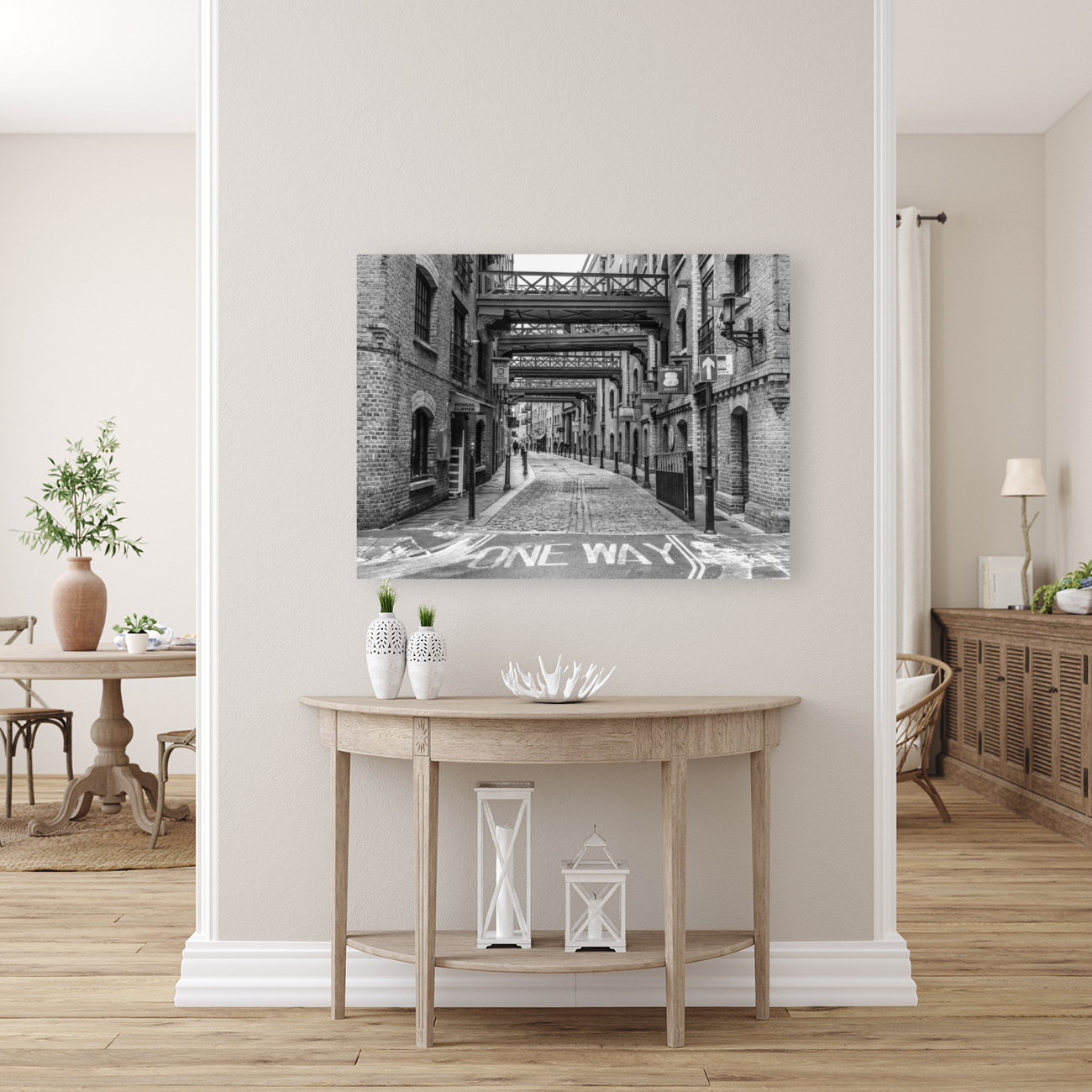 Cobbled Street Reproduction
