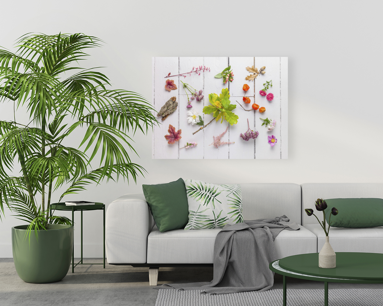 Botanical Tapestry Reproduction