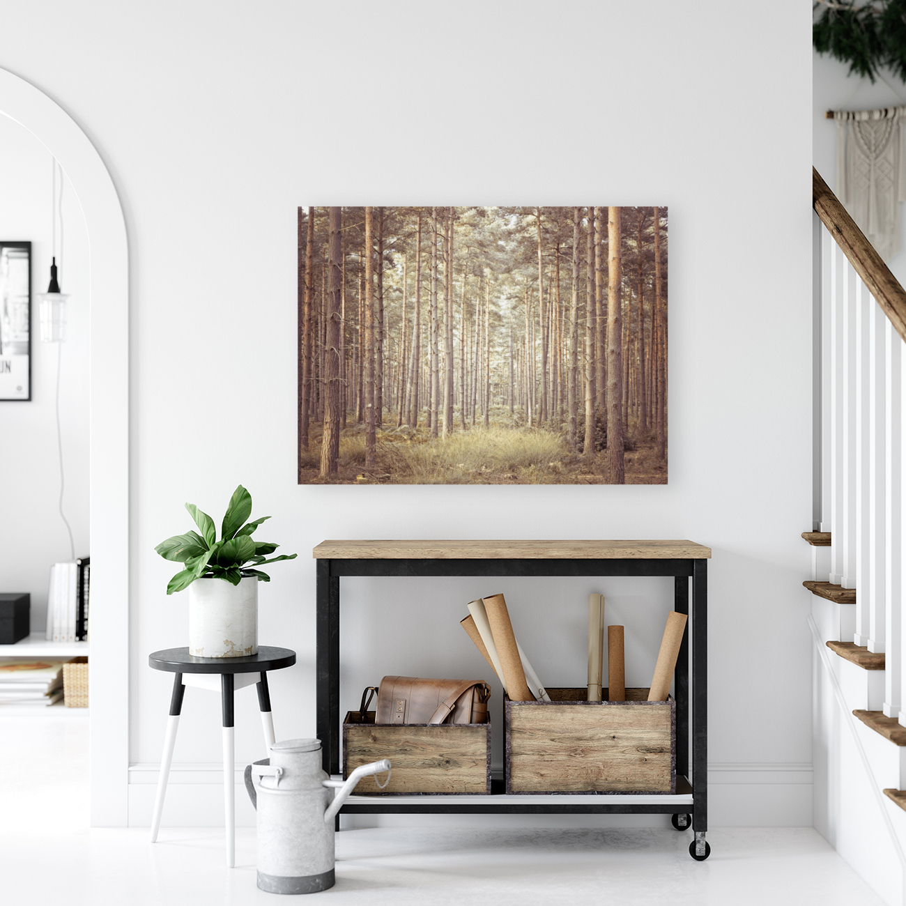Pine Trees Reproduction