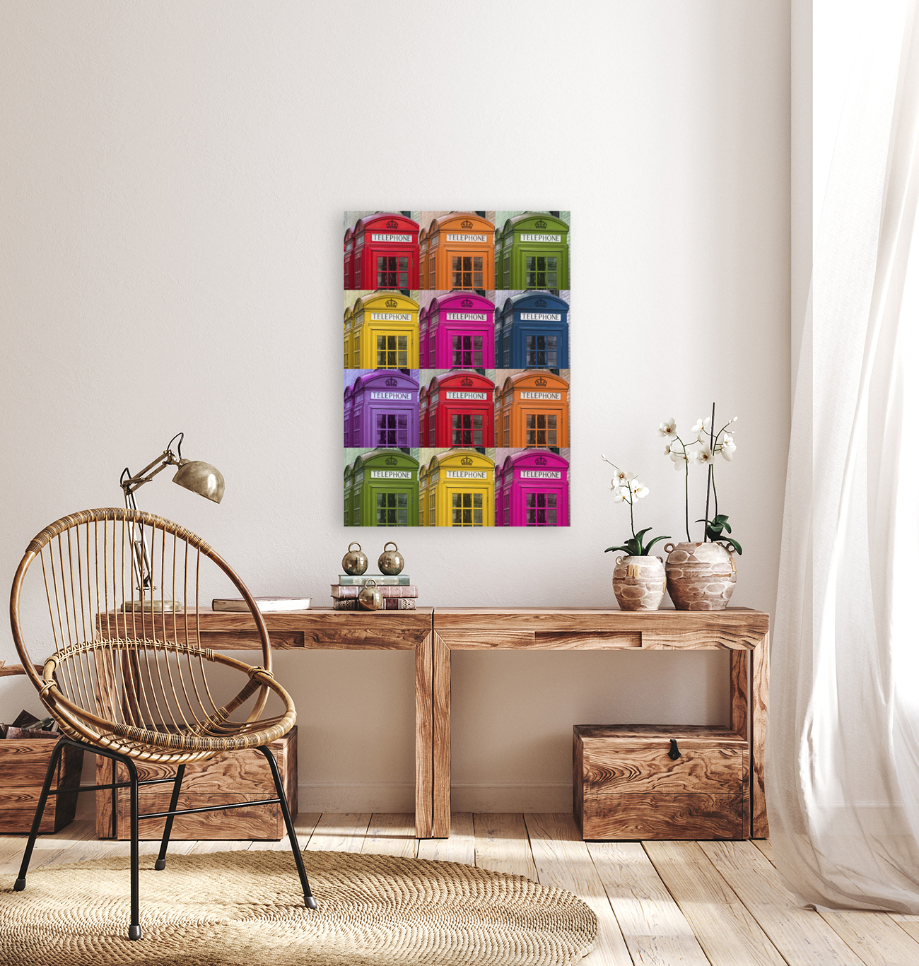 Telephone Colors Reproduction