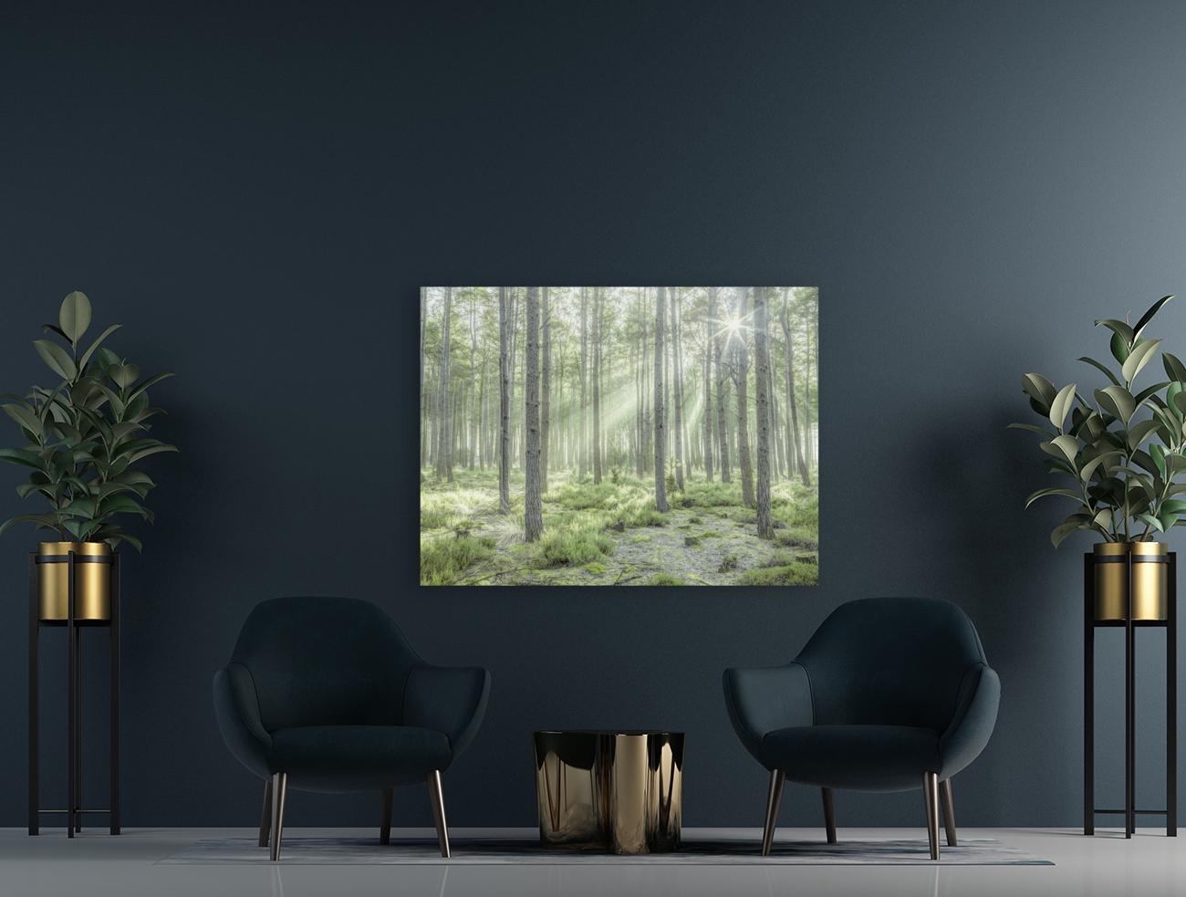 Forest Sunburst Reproduction