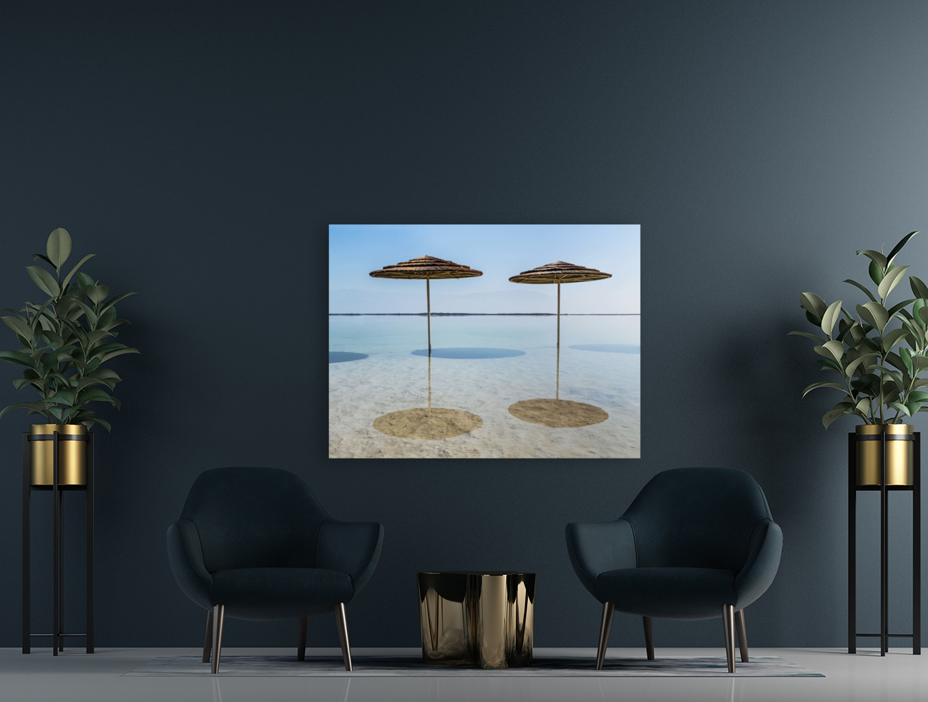 Beach Parasols Reproduction