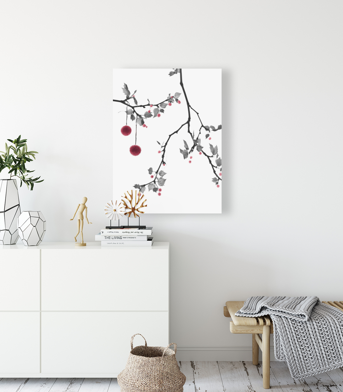 Hanging Twigs Reproduction