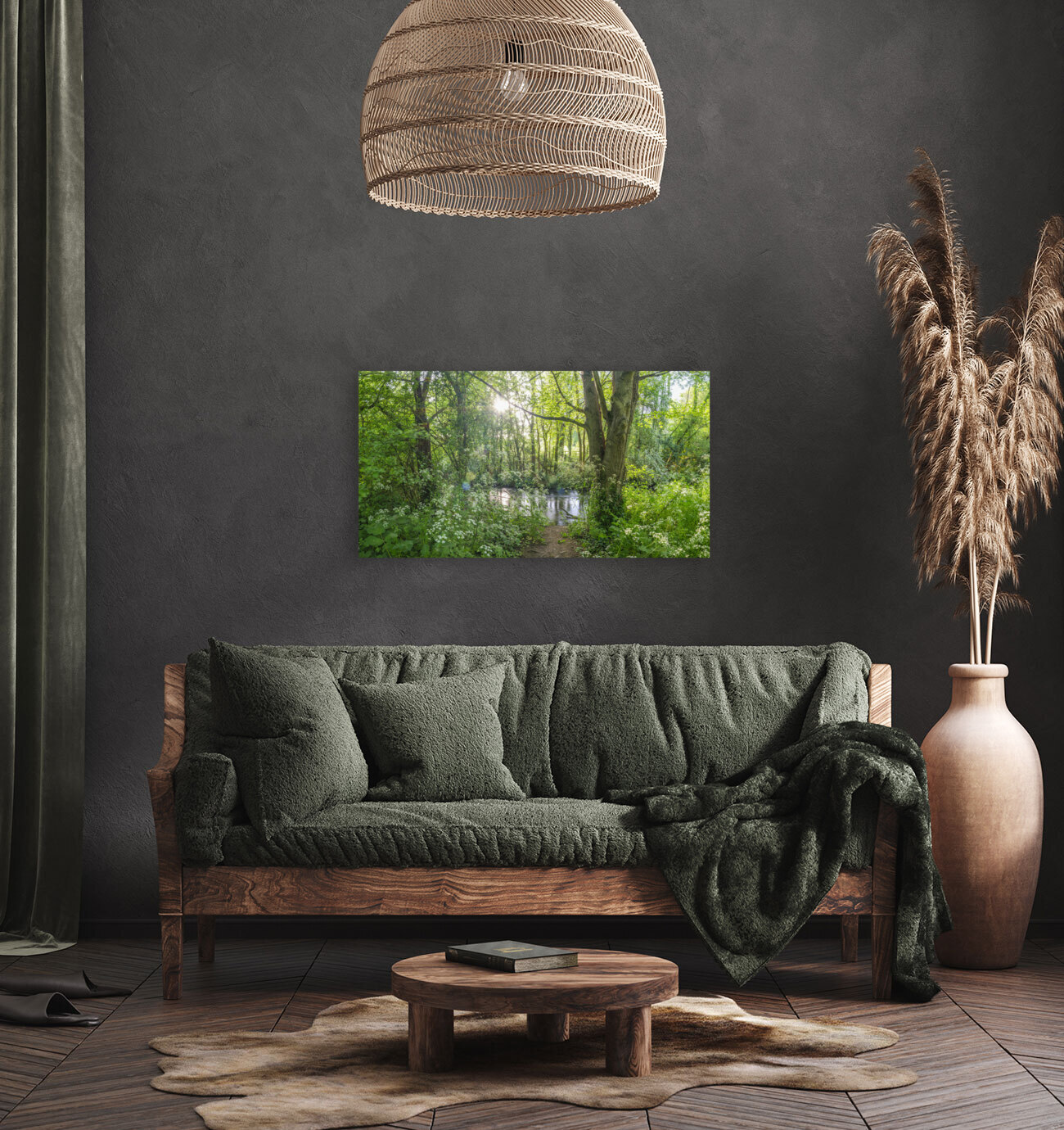 Spring woodland Reproduction