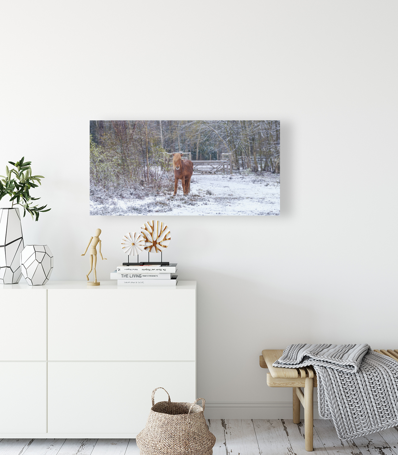 Snowbound Majesty Reproduction