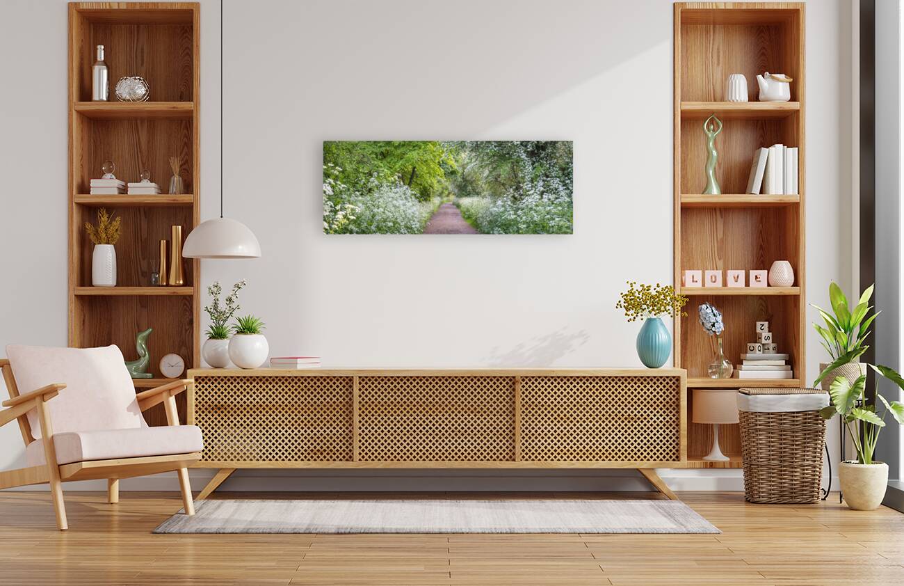 Woodland spring path Reproduction