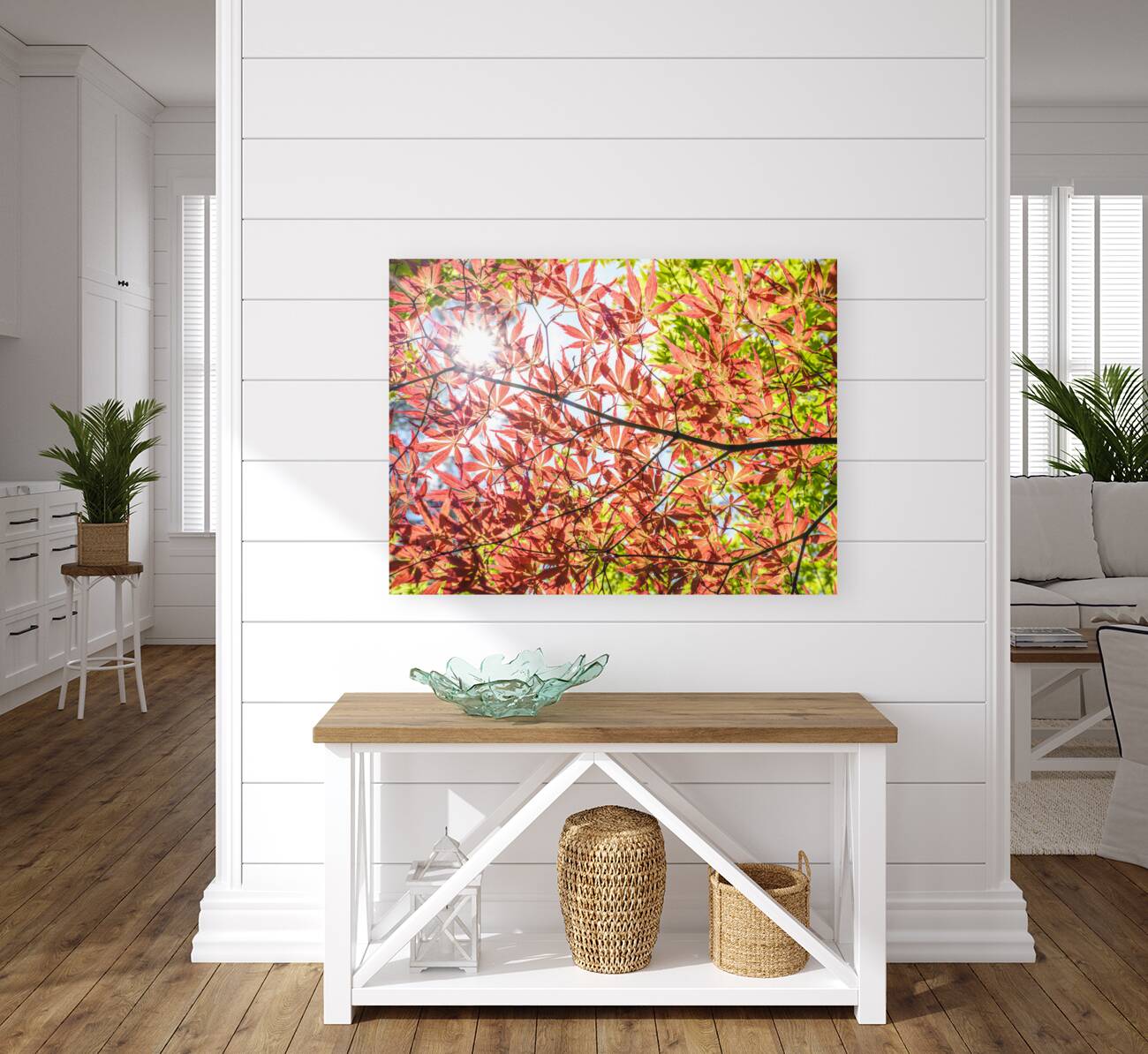Autumn leaves Reproduction