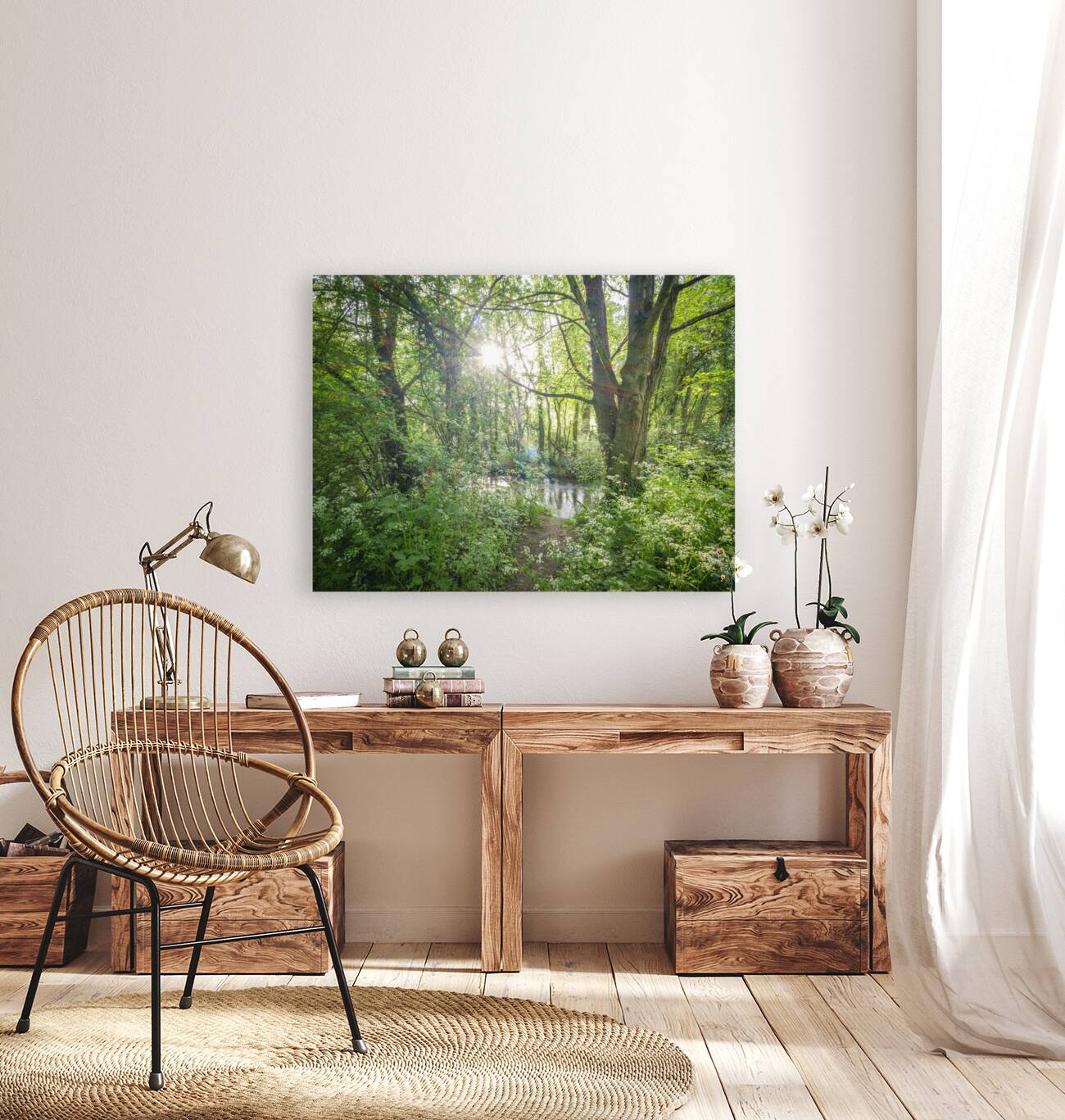 Spring woodland Reproduction
