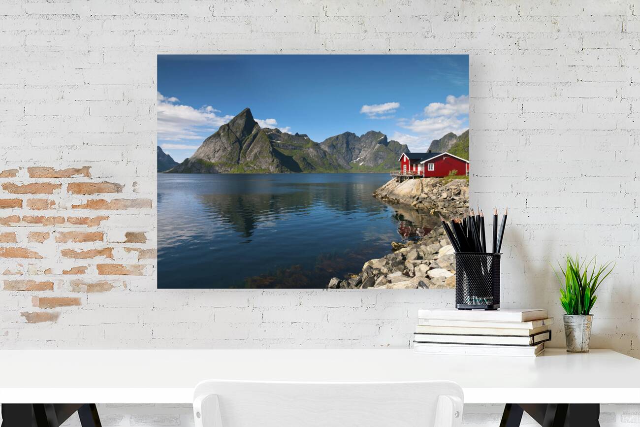 Fishing huts Reproduction