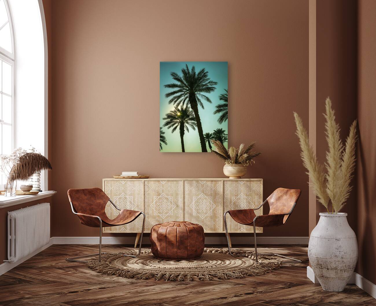 Tall Palms Reproduction