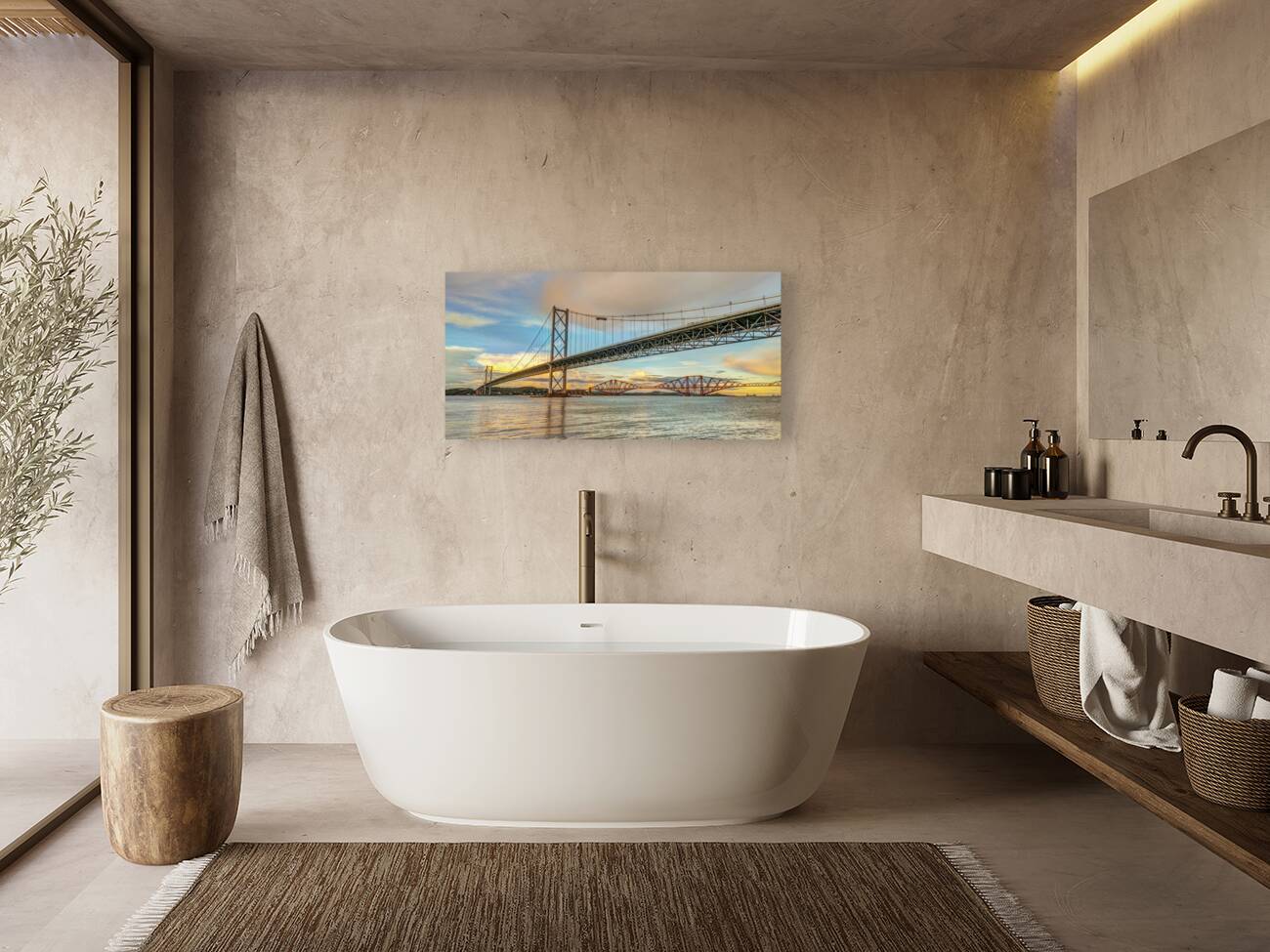 Forth Road Bridge Reproduction