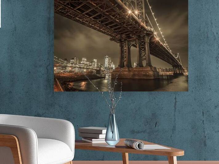 Manhattan Bridge by Assaf Frank