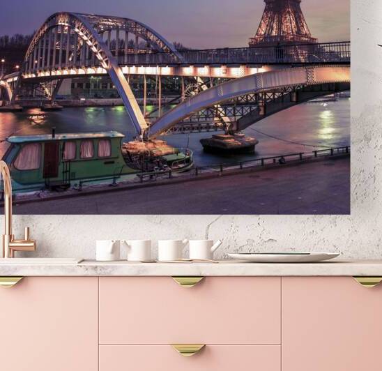 Paris Cityscape Reproduction