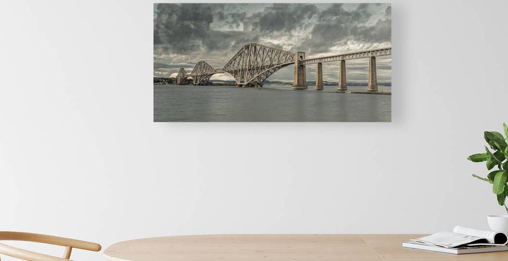 Forth rail bridge Scotland by Assaf Frank