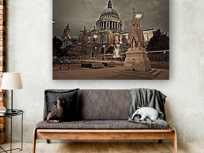 St Pauls Sepia by Assaf Frank