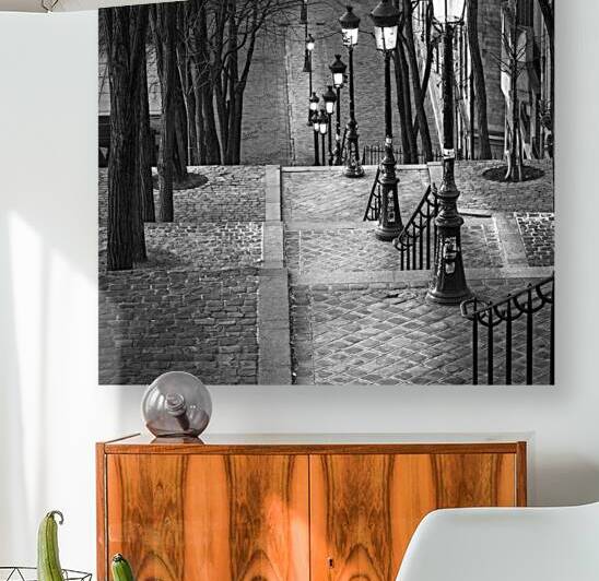 Montmartre Stairway by Assaf Frank