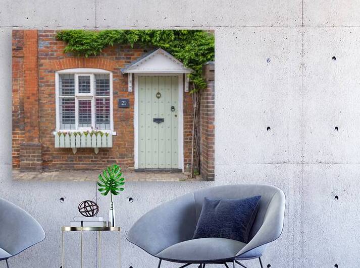 Old Cottage Front Door by Assaf Frank