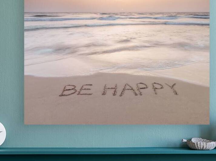Be Happy Beaach Reproduction
