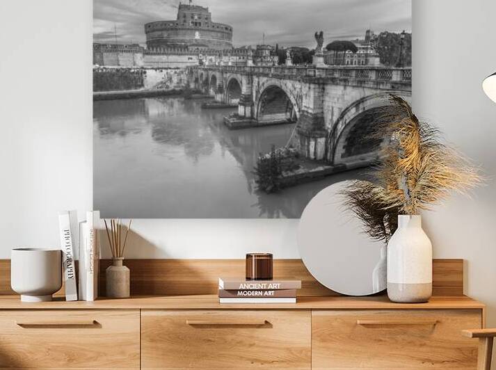 Castle St Angelo Rome Italy by Assaf Frank