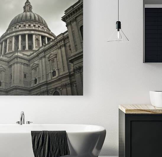 St Pauls cathedral in the city of London UK by Assaf Frank