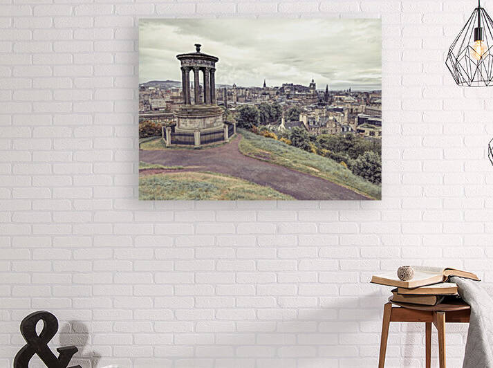 Edinburgh from Calton Hill, Scoatland by Assaf Frank