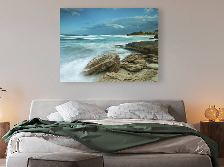 Rocks at sea Reproduction