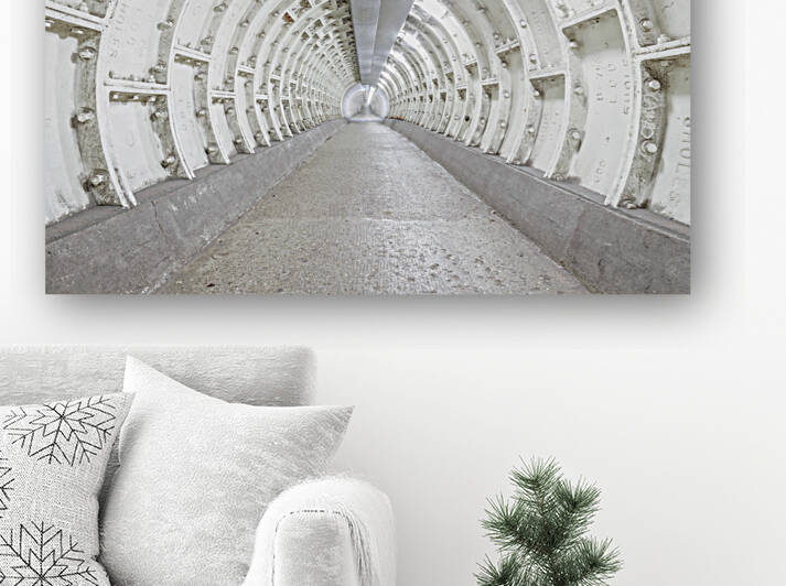 Walkway Tunnel by Assaf Frank