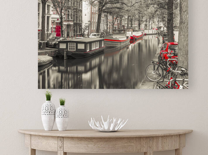 Amsterdam Canal by Assaf Frank