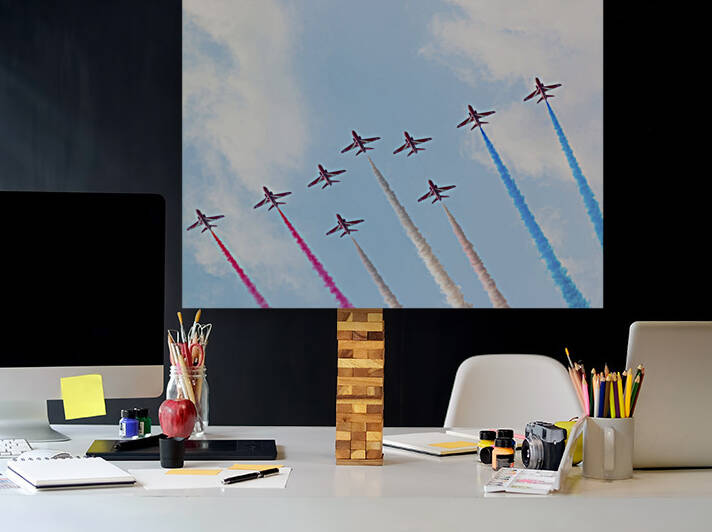 The Red Arrows by Assaf Frank