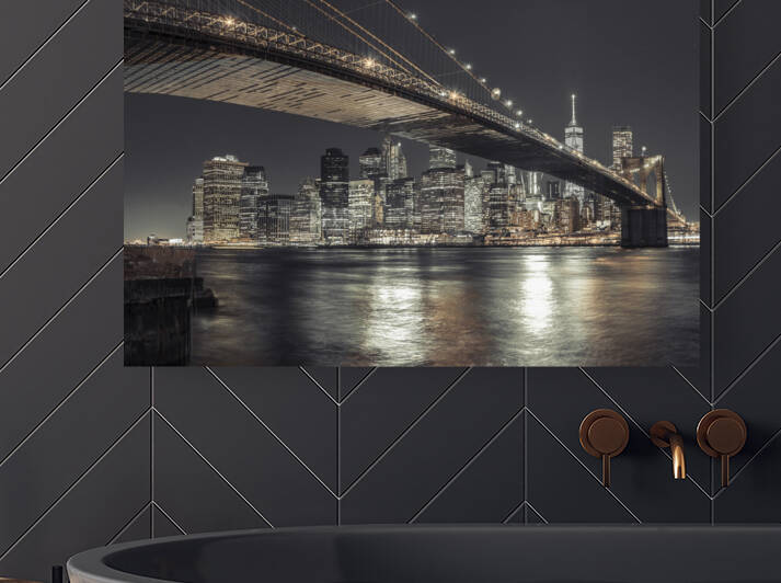 Timeless Splendor of the Brooklyn Bridge by Assaf Frank