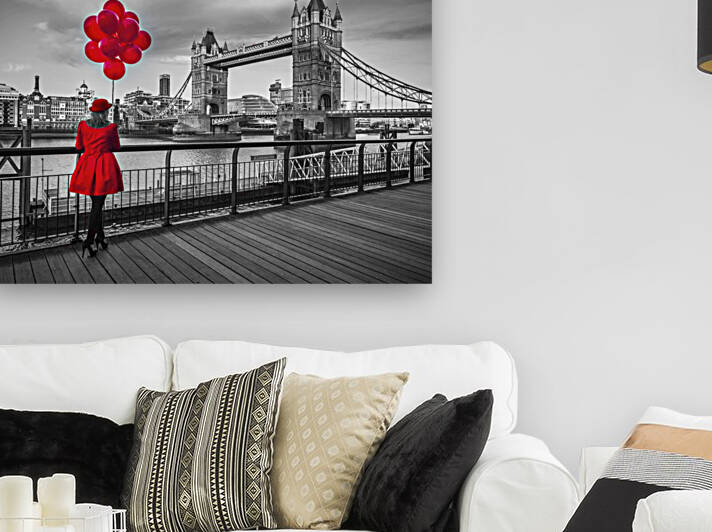 Red Balloons by Assaf Frank