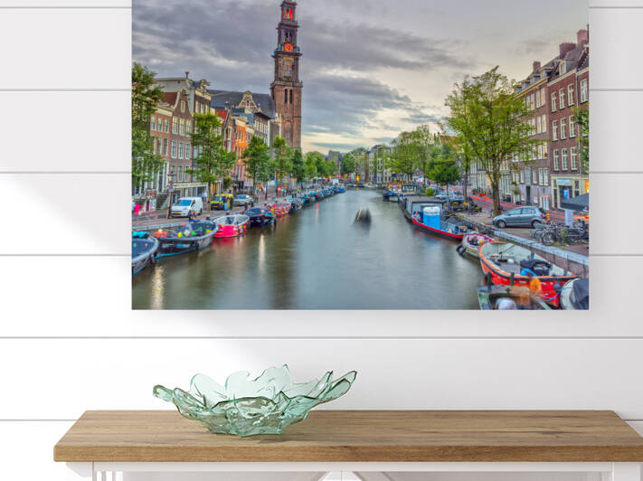Amsterdam Canal by Assaf Frank