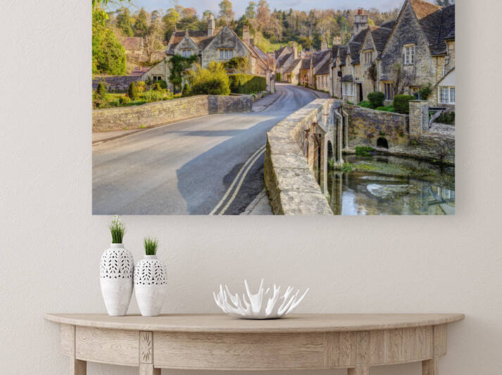 Quaint English Village by Assaf Frank