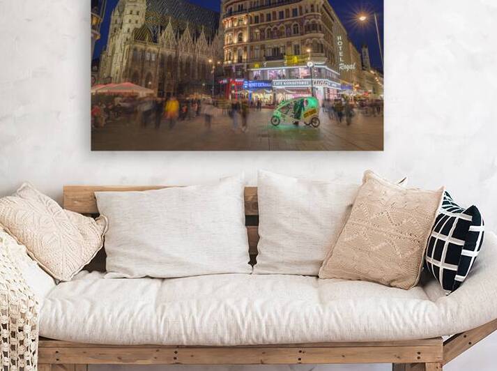 Evening view of  Stephens Square by Assaf Frank