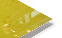 Yellow oil patterns HD Metal print