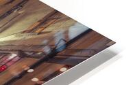 Evening Cobblestone Path HD Metal print