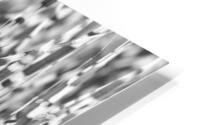 Zebra Grass HD Metal print