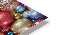Christmas Baubles HD Metal print