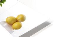 Veg on White HD Metal print