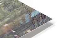 Stags in the forest HD Metal print