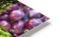 Fruit and Veg Collage HD Metal print