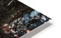 Shaded Forest Road HD Metal print