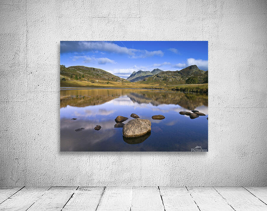 Mountains reflections Wall Preview