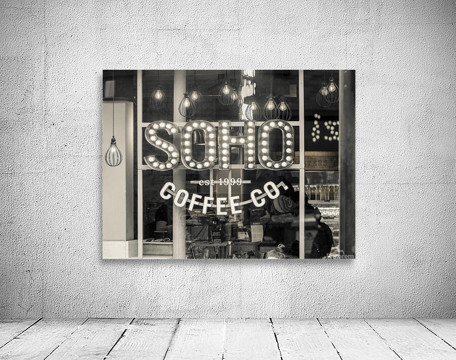 SOHO Coffee store Wall Preview