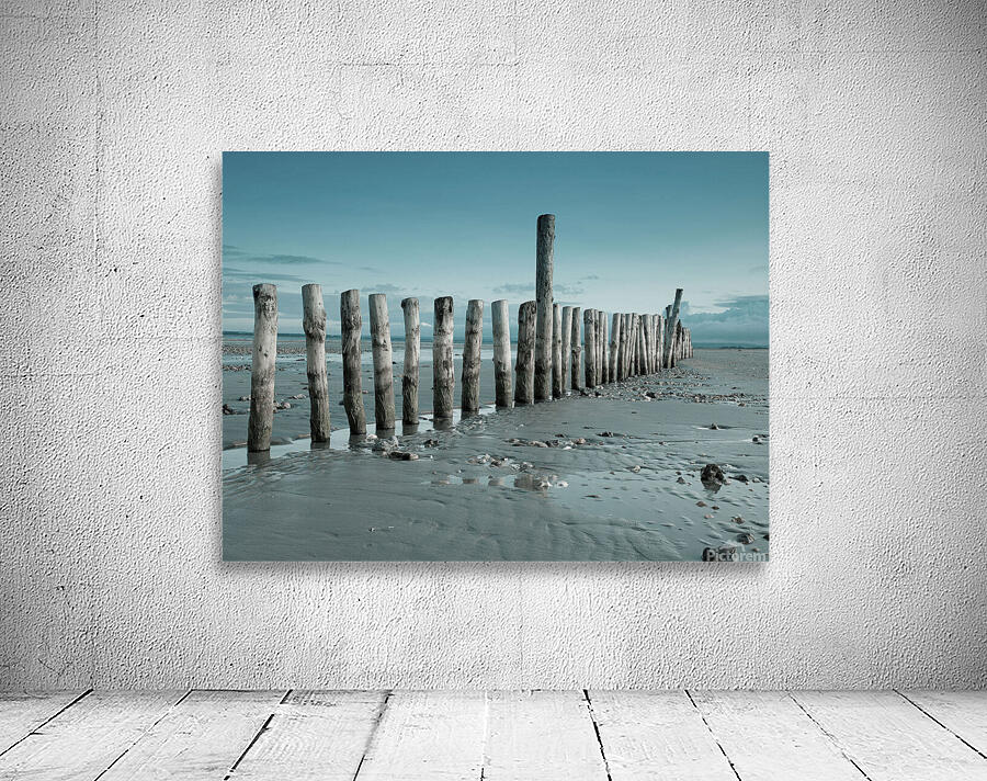 Groynes on beach Wall Preview