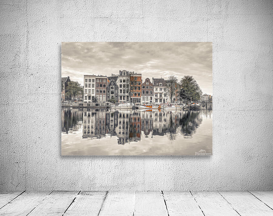 Amsterdam Reflections Wall Preview