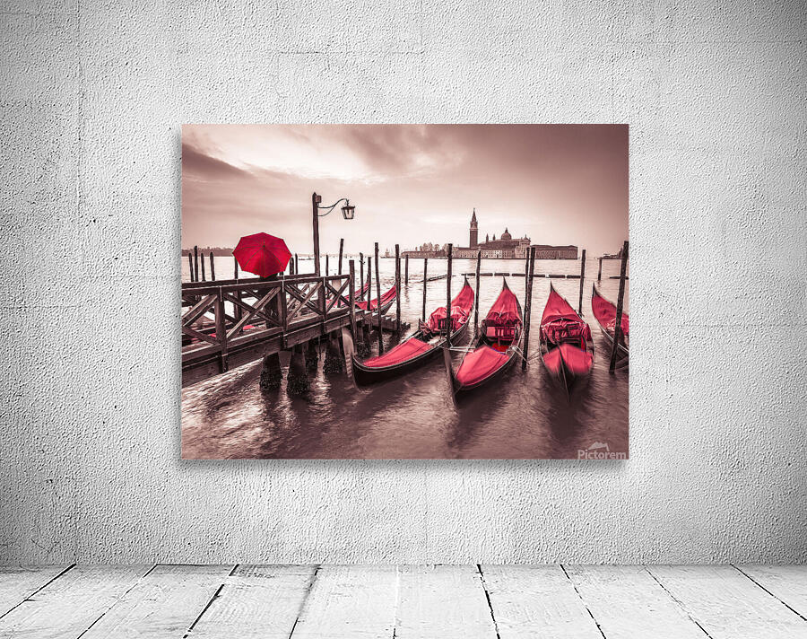 Venice Gondolas Wall Preview